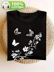 New For Autumn/Winter: Women's 100% Cotton Sleeves, Comfortable And Soft Against The Skin. Adorable Cat And Dog Prints From The Animal Series. NC-13077 - 黑色 - 查看 3