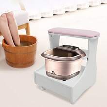 Modern Foot Rest Pedicure Manicure Funiture, Trolley For Foot Bath, Footbath Stool With Wheels - Multicolor - View 4
