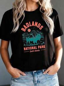 Badlands National Park Hiking And Camping In The Wilderness A-0 Breathable And Comfortable - 黑色 - 查看 9