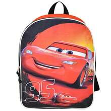 Disney Cars Lighting McQueen 15" Black School And Travel Backpack For Ages 4-10 - 黑色 - 查看 2