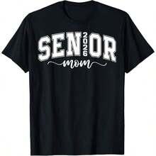 Cute Unisex Premium Casual T-Shirts, "Super Proud Aunt Of 2026" Graduation Family T-Shirt, Comfortable Loungewear, Everyday Fashion, Party T-Shirt, Unisex Style, Gift T-Shirt, Sizes S - XXXXL, Black - 黑色 12 - 查看 6