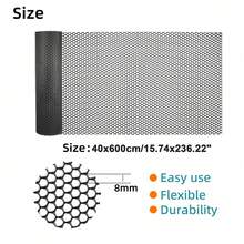 Outdoor Protective Net, PC Plastic Mesh Fence, Multi-Functional Garden Fence Net (Suitable For Pets And Poultry), Small Animal Protective Net (Suitable For Rabbits, Chickens, Dogs), Snake-Proof Outdoor Protective Net (Black) - Multicolor - View 11