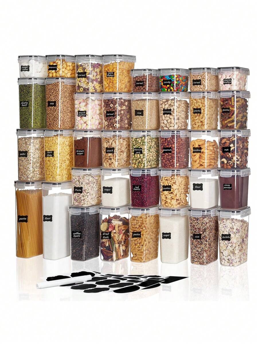 Pasta Containers - Đen và trắng - Xem 1