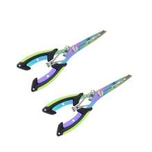 2pcs Multi-Functional Fishing Pliers, Hook Remover, Line Cutter, Fish Gripper, Split Ring Opener, Heavy Duty Scissors, PE Line Cutter, Non-Slip Handle, Saltwater Fishing Tackle - Lure Pliers - View 14