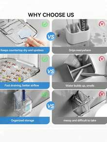 1 pieza Soporte para cepillo de dientes transparente, estante de almacenamiento montado en la pared, estante de almacenamiento creativo para el baño, estante para pasta de dientes, soporte para cepillo de dientes, estante de almacenamiento multifuncional, soporte para cepillo de dientes desmontable, soporte para cepillo de dientes a prueba de polvo minimalista montado en la pared, artículos de almacenamiento para el baño, accesorios de baño, estuche para cepillo de dientes - Multicolor - Ver 8