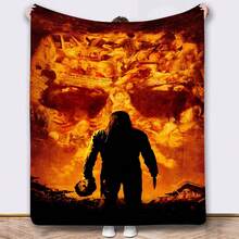 Warner Bros Cross-Border Horror Character Pattern Flannel Blanket Foreign Perverted Murderer Movie Character Blanket - Wx0805032 - View 12