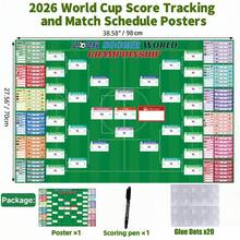 2026 World Cup Poster - 2026 World Cup Schedule Poster, World Cup Final, 98cm X 70cm - World Cup Poster - View 2