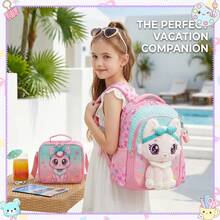 Cute Girls Student Backpack With Crossbody Bag, Suitable For Elementary School Students, Teenagers Travel Backpack - Girls' Schoolbag - View 5