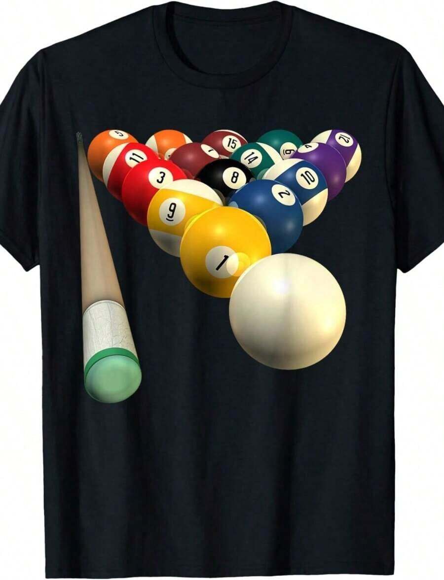 Camiseta para fiesta temática y fiesta de los 90, transpirable y cómoda. - Negro - Ver 1