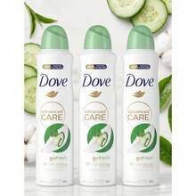 Dove Advanced Care Deodorant Antiperspirant ~ 250mL ~ Cucumber & Tea - 3 件 - 查看 1