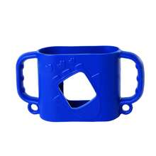 Tay cầm bình sữa bằng silicon hình tên lửa hoạt hình mới, phụ kiện bình sữa hàng ngày, vỏ silicon mềm dẻo, phù hợp với hầu hết các loại bình có cổ cao. - Nhiều màu - Xem 9