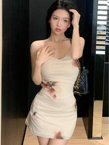 Women Maxi Dresses - White - View 3