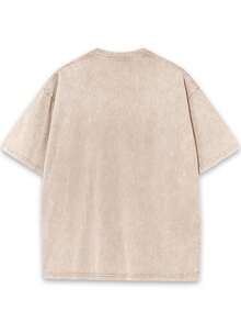 Nuevo modelo 2026,% algodón lavado, estilo casual urbano, adecuado para fiestas o festivales, tela suave y transpirable, diseño de estampado moderno, unisex, ligero y cómodo de llevar, diseño de moda vintage. - Negro - Ver 8