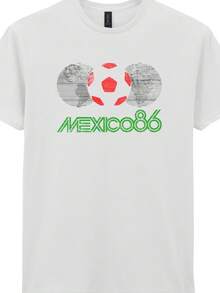 Camiseta de Fútbol México 86, Opción Personalizada Retro Copa Mundial de los 80 2026 - Negro - Ver 6