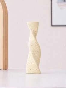 1个黑色螺旋藤编香薰瓶，现代北欧风格空白香薰花瓶，简约装饰香氛扩散容器，适用于客厅、卧室、浴室、办公室，美观家居装饰（仅含瓶子，不含香薰精油和藤条） - 幾何扭曲香薰瓶 - 查看 11