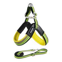 (2pcs) No-Pull Dog Harness Step-In Adjustable Vest Soft Padded Easy Pet Chest Strap With Leash Clip, Suitable For Small And Medium Dogs Walking Training - Multicolor - View 22