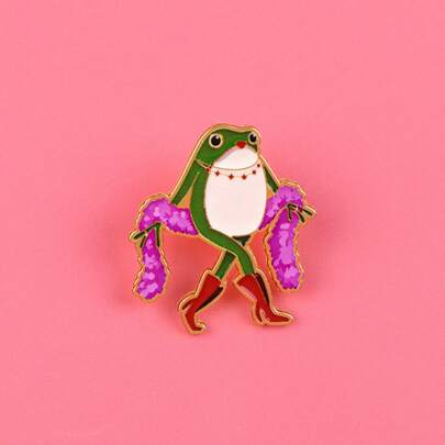 Cute Enamel Pin Lapel Pins Badges On Backpack Women's Brooch Zinc Alloy Clothes Gift Jewelry Fashion Accessories