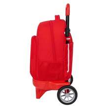 | Large Rolling Backpacks Sevilla FC Compact Evolution Removable Washable And Water Resistant, 6" With USB Double Padded Compartment, Hidden Anti-Theft Zipper, Organizer, Red, 6? - Option 11 - View 4