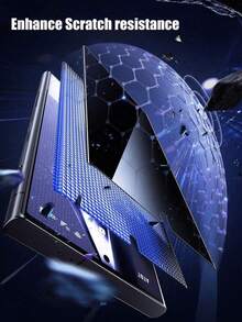 CASECOPS 适用于三星 Galaxy S26/S26 Ultra/S26+/S25 Ultra/S25+/S25/S25 Edge/S25 FE/S24 Ultra/S24+/S24/S23 FE/S22/S21/S20 FE 的 2 片装隐私防窥钢化玻璃屏幕保护膜，支持指纹解锁，全屏保护，防指纹，耐用时尚，防刮花，触感顺滑，隐私钢化玻璃，无缝指纹解锁 - 黑色 - 查看 3