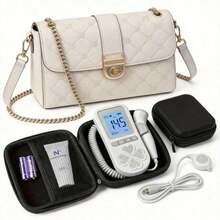 Wireless Handheld Fetal Heart Monitor, Portable Home Pregnancy Helper, Clear & Stable Heartbeat Detection - Bright - View 4