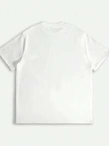 Camiseta Casual de Verano para Mujer con Diseño de Cangrejo Caminando hacia el Mar |   Camiseta estampada versátil para mujer, temporada primavera-verano, lavable a máquina, 95% poliéster, 5% spandex, tejido de punto, longitud regular, ropa diaria para hombre y mujer, blusas para mujer, ropa de vacaciones para mujer. - Blanco - Ver 3