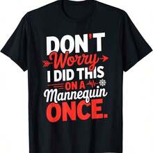 Don't Scare Me, I'm Easily Put In Groups, Funny And Embarrassing Meme, Adult T-Shirt - 黑色 14 - 查看 7