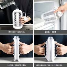 便利冰塊托盤、冰模、家用壓製產品、透明水壺、大容量製冰器、研磨工具、冰箱冰塊托盤 - 彩色 - 查看 10