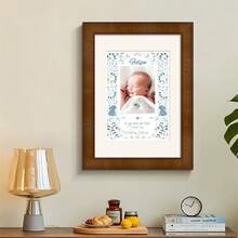 Hello World Personalized Baby Birth Sign, Custom Newborn Stats Wall Art, Gender Neutral Nursery Decor - Multicolor - View 8