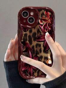 Ốp lưng điện thoại mềm họa tiết báo đốm Cheetah,Leopard Print tương thích với IP17/IP17PROMAX/Iphone16/Iphone16pro/Iphone16promax/Iphone15/XR/7p8p/P12promax/P13promax/P14PROMAX/P13/P14/P11/P12/P14, Ốp bảo vệ dày dễ thương & thời trang cho XS/S/XSMAX/78GES2 - Nhiều màu - Xem 7