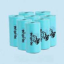 270/180/120/60/15入 1.3英吋厚絲滑狗便便袋 寵物用品 狗狗配件 防水易用 防臭加厚設計 適合戶外遛狗、貓砂盆及居家清潔 - 彩色 - 查看 6