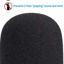 Seiren V3 Mini Professional Microphone Foam Windscreen - For Seiren V3 Mini USB Streaming Microphone, Maximizes Reduction Of Plosive Sounds - one-size - View 5
