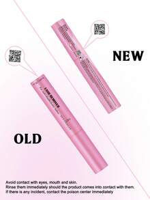 1pc 2-In-1 Long-Lasting Lash Glue Set, 5ml Bonding Agent & 5ml Shaping Agent, 5ml Makeup Remover, Strong & Durable Lash Cluster Adhesive, Suitable For DIY False Lash Extension - Red Violet - View 9