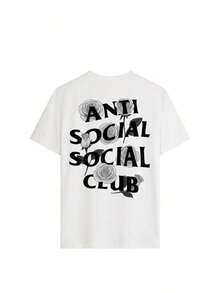 New 2026 T-Shirt! This Comfortable And Versatile Short-Sleeved Printed T-Shirt Can Be Worn Alone Or As An Undershirt. Its Relaxed Crew Neck Design Makes It Perfect For The Office, School, Weekend Outings, Or Travel. Easy To Style For Everyday Wear, It Offers A Cool And Lightweight Feel. The Unisex Design Is Also Ideal For Couples To Wear Together. - 白色 - 4 - 查看 2