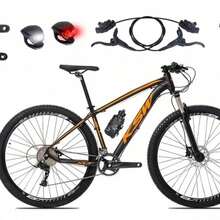 KSW 29-Inch Wheel Bicycle, 9 Speeds, Hydraulic Brakes, Lockout, And 11/40 Cassette. White Color. Frame Size 19. - rosa - 查看 1
