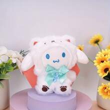 SANRIO 1个可爱的三丽鸥卡通人物毛绒玩具，包括美乐蒂、酷洛米、肉桂狗、布丁狗和宝可梦，柔软填充抱枕，儿童礼物，包包装饰，汽车挂饰，节日礼物 - 彩色 - 查看 15