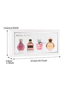 4-Piece Women's Perfume, Floral And Fruity Fragrance Light Perfume Is Refreshing And Pleasant, Suitable For Both Men And Women. It Is Portable For Travel, Leaves A Long-Lasting Fragrance. - 花果香 - 查看 2