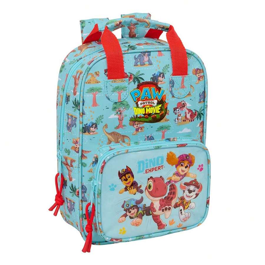Safta Paw Patrol 汪汪隊立大功兒童書包,可搭配拉桿箱(不含拉桿箱),加厚肩帶和提手,主隔層帶拉鍊和頂部提手,均碼,紅藍配色 - 免費配送 ✅ 西班牙大陸地區 24/48 小時送達 - 選項5 - 查看 1