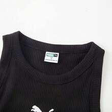 Puma Áo tank top thể thao nữ thời trang ôm sát, cổ tròn, không tay, chất liệu dệt kim, thích hợp cho mùa xuân/hè. - màu đen - Xem 3