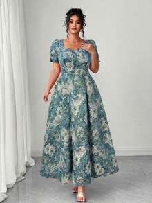Plus Size Dresses - Multicolor 2 - View 5