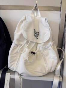 Women Fashion Backpacks - White - View 13