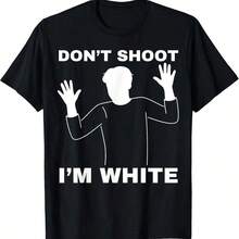 Don't Scare Me, I'm Easily Put In Groups, Funny And Embarrassing Meme, Adult T-Shirt - 黑色 5 - 查看 7