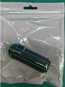 3D打印尖刺握柄减压玩具，便携式旋转按摩棒，钥匙扣按摩器，刺激疼痛的指尖按摩器，用于缓解压力 - 彩色 - 查看 12