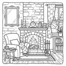 Adult And Teen Relaxing Scenery Coloring Book - Coloring Book - View 3