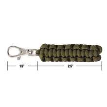 4 Pack Paracord Zipper Pulls for Backpacks, Tents, Trolley Cases, Traveling Cases, Jackets and Many Other Items That with Zippers - Ejército Verde - Ver 6
