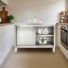 Food Service Carts & Trolleys - Silver - View 7
