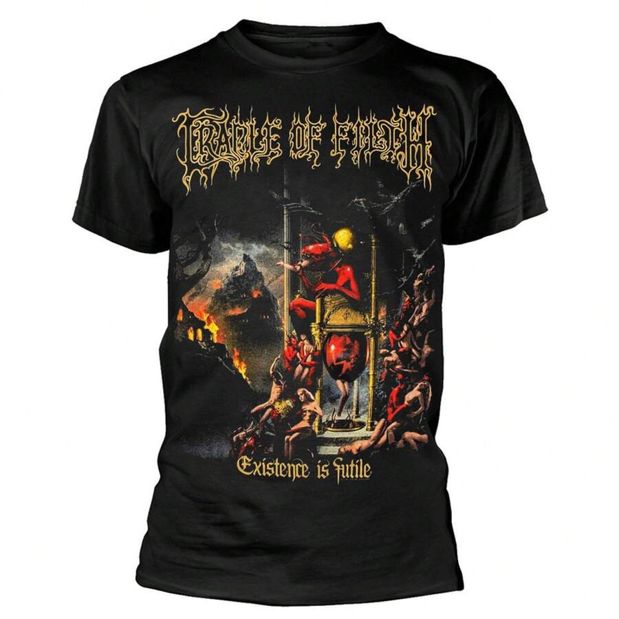 Existence Is Futile Black T-Shirt NEW OFFICIAL - Black - View 1