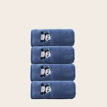 1条珊瑚绒超细纤维浴巾/1套（浴巾+手巾），熊猫刺绣，厚实，超强吸水，不掉毛，柔软亲肤，是浴室使用的理想之选，可用于擦干脸部和身体，是家居浴室装饰、秋季装饰、返校季装饰、美容院、家庭浴室、淋浴浴巾、酒店、运动、家居必备用品、毛巾、护肤浴巾。 - 彩色 - 查看 23