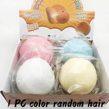 1pc Squishy Cheese Slime Ball, Stress Relief Toy, Squeeze Toy, Birthday Gift, Back To School Gift, Easter Gift, Christmas Gift - Multicolor - View 2