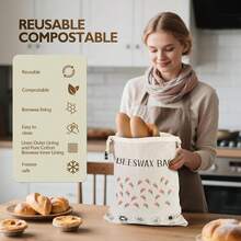 Kitchen Bags - White - Little Bee - View 5