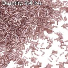 950-15000颗/袋彩色玻璃珠，适用于刺绣、DIY手工手链、项链、耳环和装饰品 - 長管狀珠子 - 查看 56